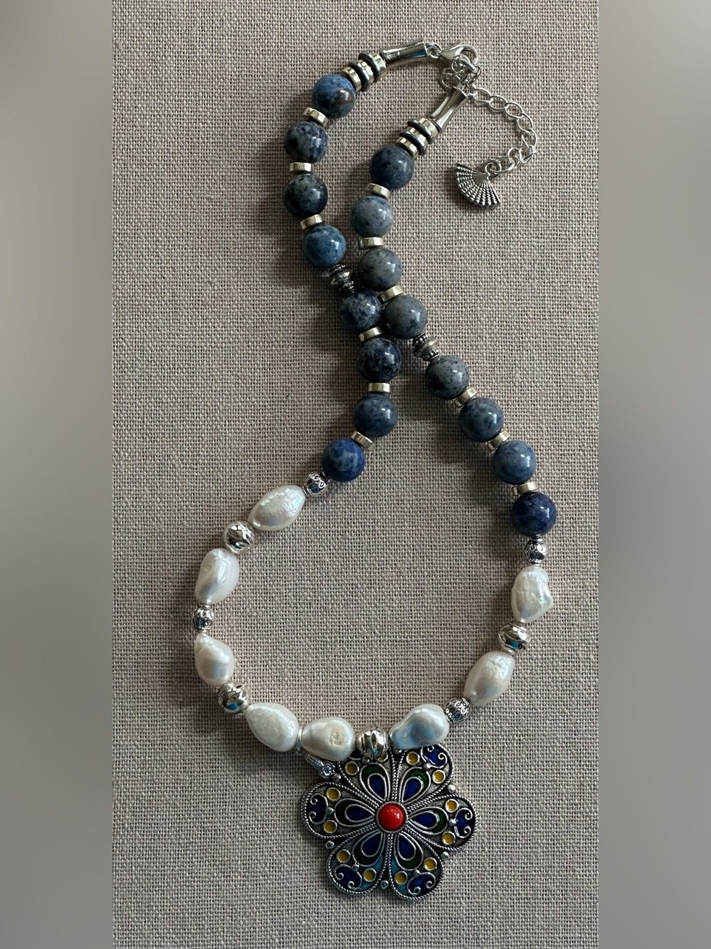 20-1/2 inch Mixed bead necklace NWOT - Picture 3 of 16